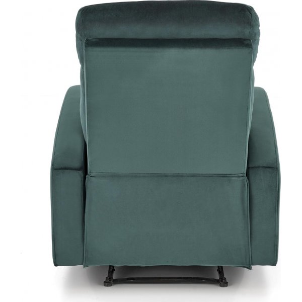 Fauteuil inclinable Wonder en velours vert