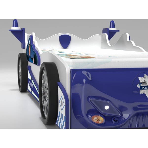 Polisbil barnsng - 90 x 200 cm