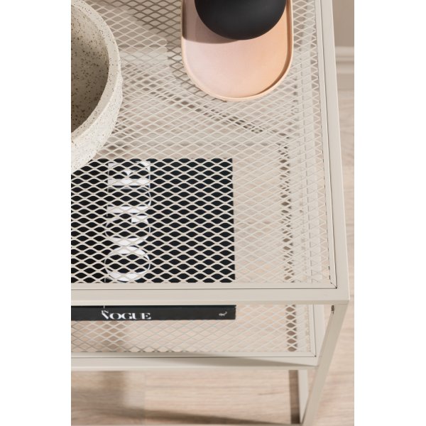 Table d'appoint Netz 55 x 55 cm - Beige Table d'appoint Netz 55 x 55 cm - Beige