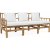 Soffa Amelia i roting - 180 cm + Flckborttagare fr mbler