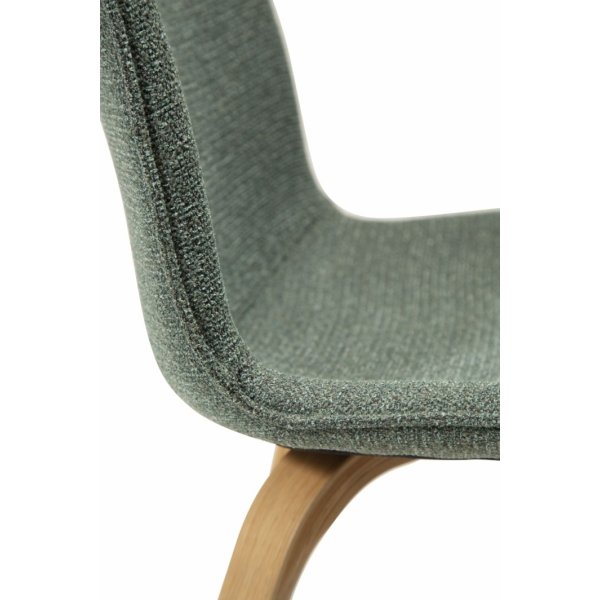 Glee matstol - Grön boucle Glee matstol - Grön boucle