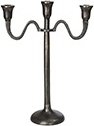 Amadeus Kandelaber H55 fr 3 ljus - Antik bronze