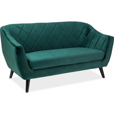 Molly 2- sits soffa - Grön sammet