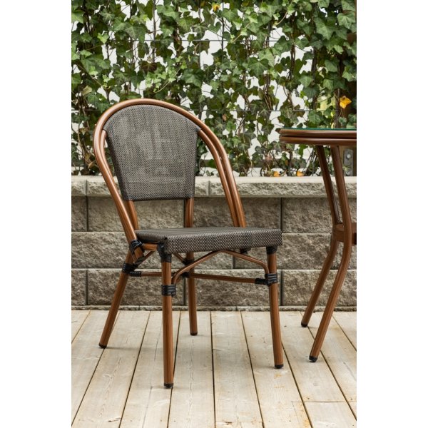 Guarda caféstol - Svart/Brun Guarda caféstol - Svart/Brun