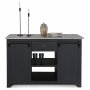 Heritage Kks med marmor - Svart stomme / Gr Emprador marmor