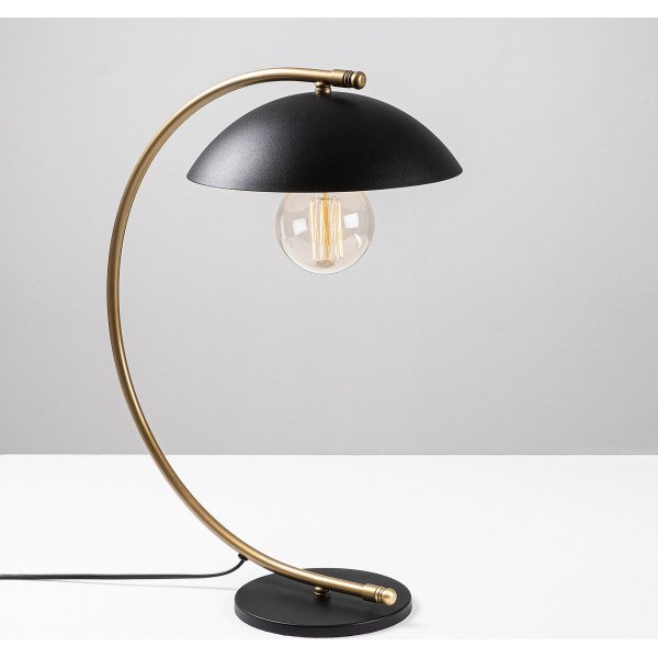 Lampe à poser Silvan - Noir/or Lampe à poser Silvan - Noir/or