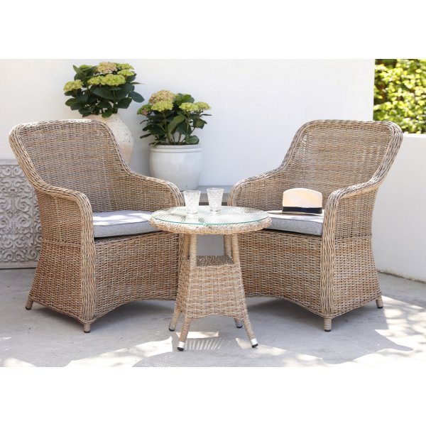 Lotus f�t�lj - Rotting naturf�rgad