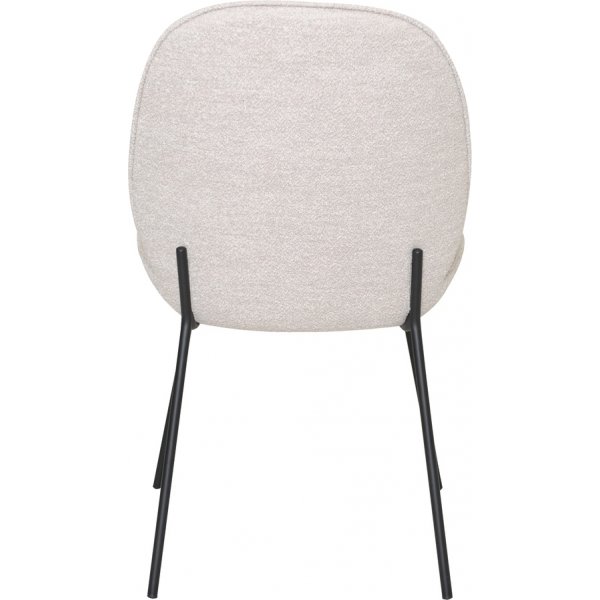 Chaise de salle à manger Olivia - Bouclé beige Chaise de salle à manger Olivia - Bouclé beige