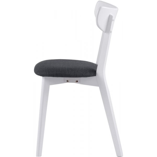 Catherine stol - Vit/gr�