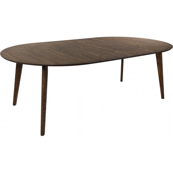 Sagene runt matbord förlängningsbart 110-190 x 110 cm - Brunbetsad ek Sagene runt matbord förlängningsbart 110-190 x 110 cm - Brunbetsad ek