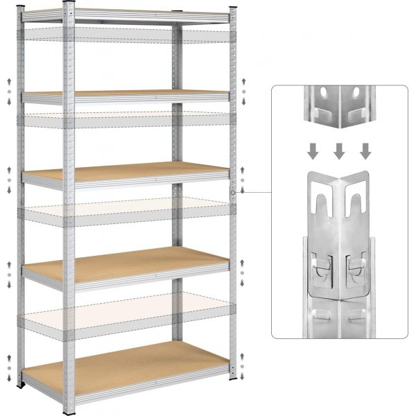 tagre Galore 200 cm - Argent/beige