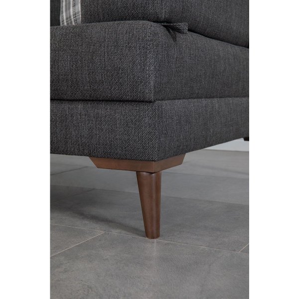 Oslo hrnsoffa - Antracit