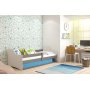 Sofix juniorsng med frvaringsfack 80 x 160 cm - Valfri frg