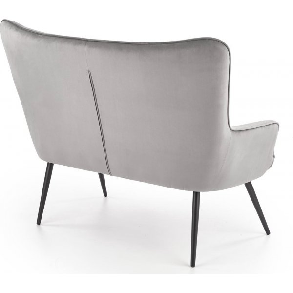 Canapé Ingeborg - Gris et noir Canapé Ingeborg - Gris et noir