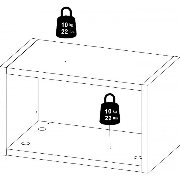 Roomers wandplank - Eiken Roomers wandplank - Eiken