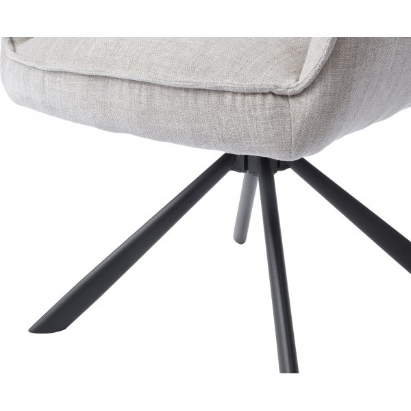 Choice fauteuil - Linnen/zwart Choice fauteuil - Linnen/zwart