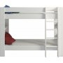 Voor kinderen stapelbed 90 x 200 cm - Ijswit