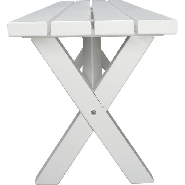 Scottsdale sittbänk 180 cm - Vit + Fläckborttagare för möbler Scottsdale sittbänk 180 cm - Vit + Fläckborttagare för möbler