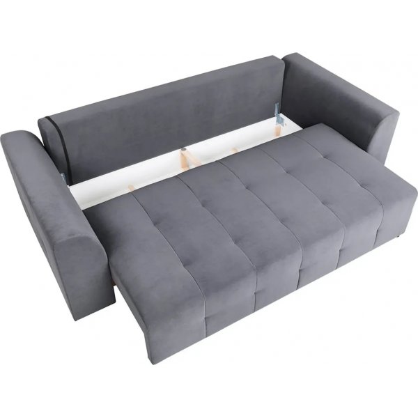 Canapé-lit 3 places Royal - Gris Canapé-lit 3 places Royal - Gris