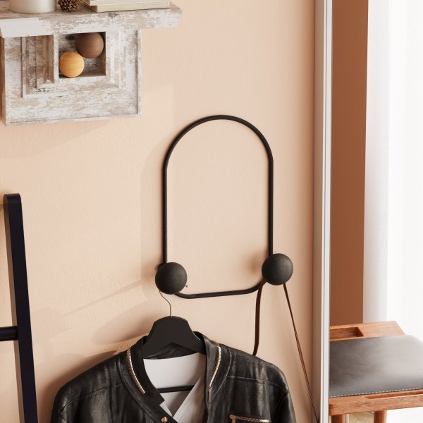 Cintre grenouille - Noir