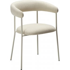 Fauteuil Plenti / Boucl/cachemire blanc