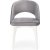 Fauteuil Lungo - Gris/blanc