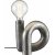 Notice Swirl bordslampa - Silver - 18 cm