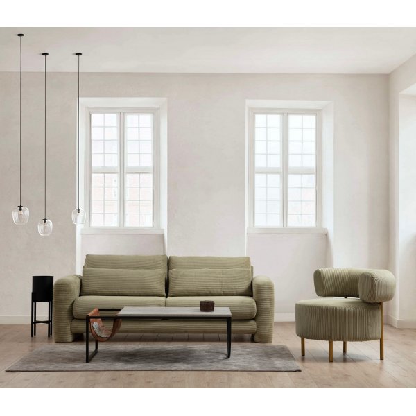 Suzy 3-zitsbank - Groen Suzy 3-zitsbank - Groen