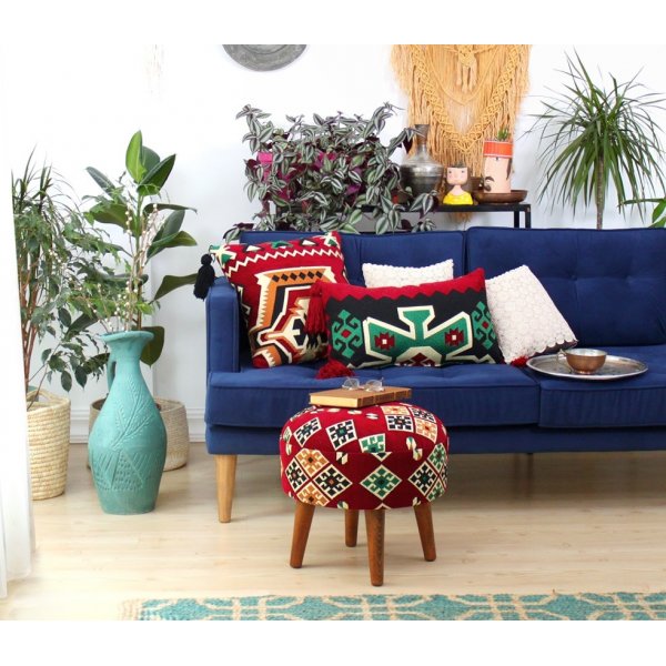 Melik sittpuff 2 - Flerfärgad Melik sittpuff 2 - Flerfärgad