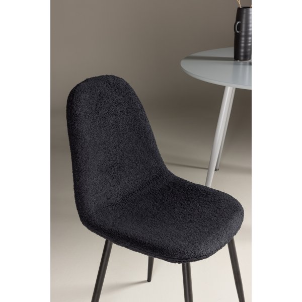 Chaise de salle  manger Polar - Noir
