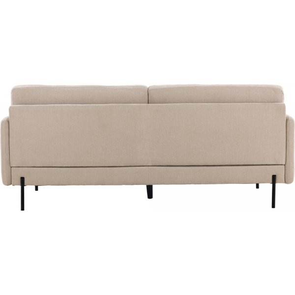 Antibes 2-sits soffa - Beige/Svart Antibes 2-sits soffa - Beige/Svart