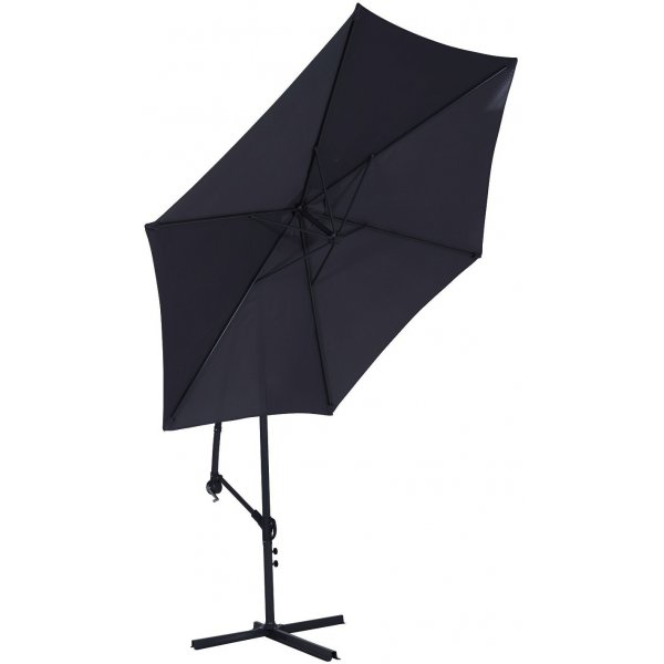 Bohus parasoll Ø295 cm - Svart Bohus parasoll Ø295 cm - Svart