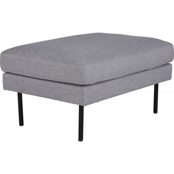 Pouf Eden - Tissu gris acier Pouf Eden - Tissu gris acier