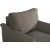 Fauteuil divan Howard Watford Deluxe - Velours ctel marron clair