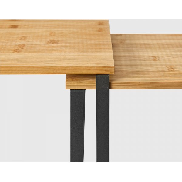 Spezia kryddhylla, 2 st - Beige/svart Spezia kryddhylla, 2 st - Beige/svart