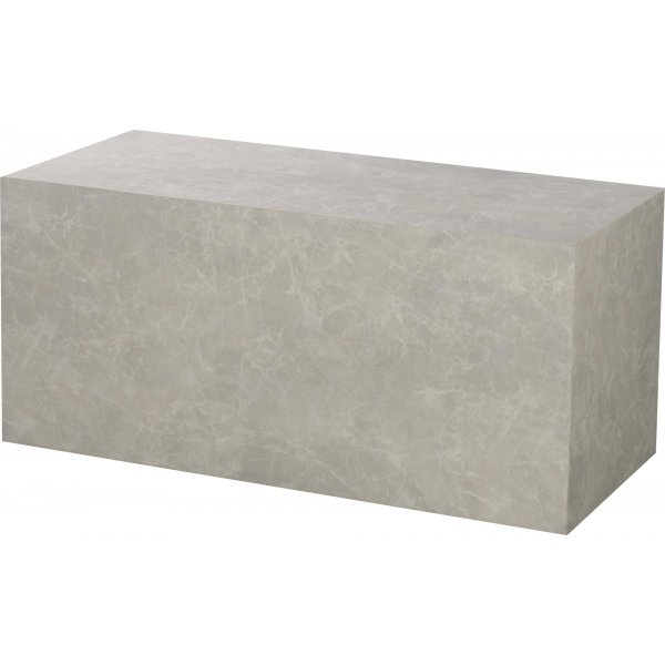 Kuben soffbord beige marmorfolie 110 x 50 cm Kuben soffbord beige marmorfolie 110 x 50 cm