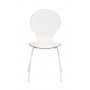 Bailey stol - Vit-laminat/ek