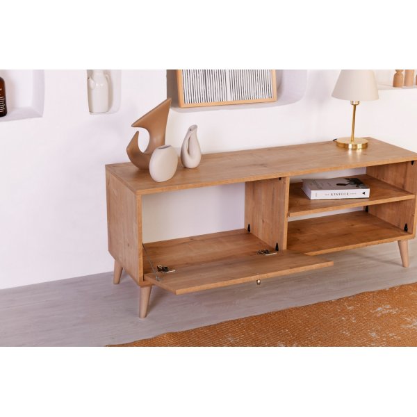 Jota TV-bänk 140 cm - Ek Jota TV-bänk 140 cm - Ek