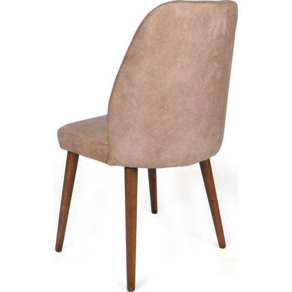 Ensemble de chaises de salle à manger Dallas - Vison/noyer Ensemble de chaises de salle à manger Dallas - Vison/noyer