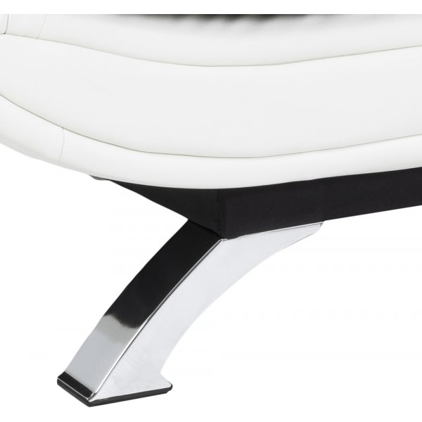 Canapé-lit Faith - PU gris/blanc Canapé-lit Faith - PU gris/blanc