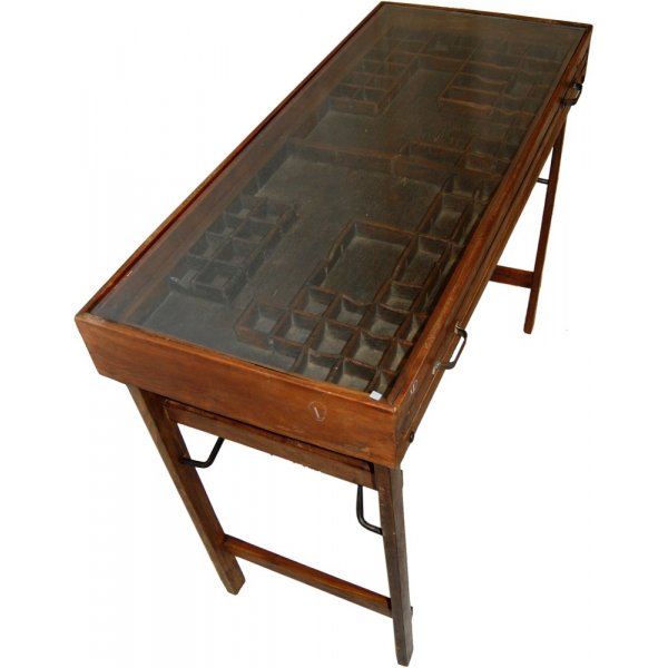 Deventer avlastningsbord 96 x 42 cm - Vintage tr