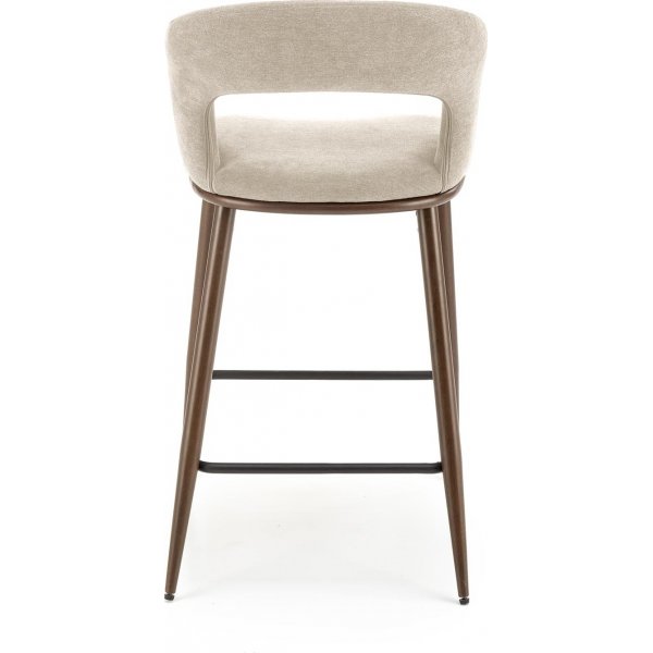 Barstol beige/valnöt sitthöjd 65 cm - Pelican Barstol beige/valnöt sitthöjd 65 cm - Pelican