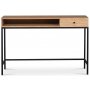 Stilo V.2 Skrivbord med lda 120 cm oljad ek