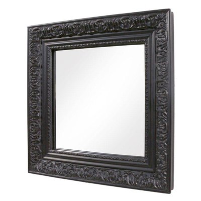 Spegel Barock - Svart