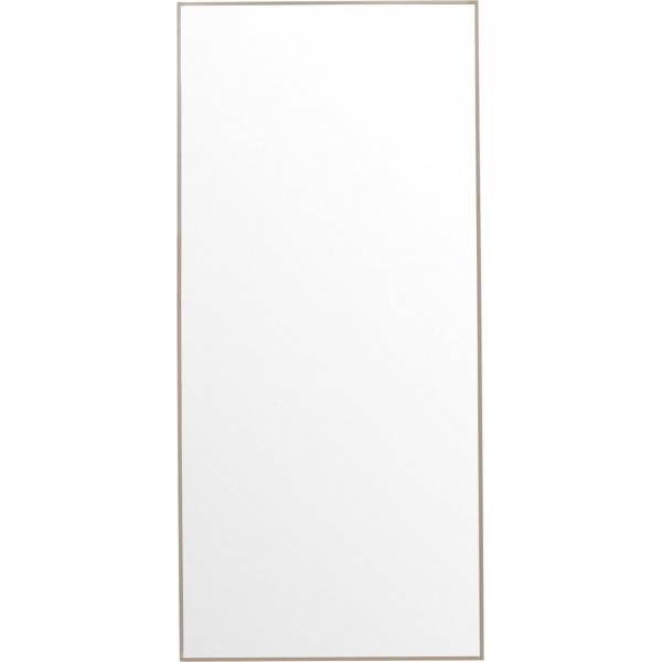 Golvspegel 190 x 85 cm beige - Orlando