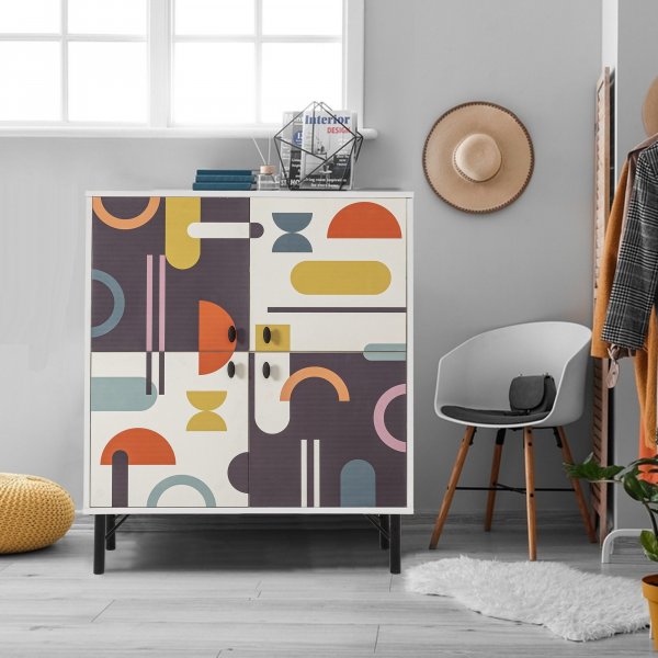 Armoires Oblique - Multicolore Armoires Oblique - Multicolore