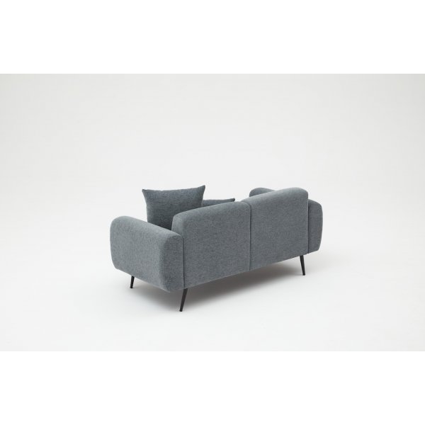 Canap Flanko 2 places Anthracite