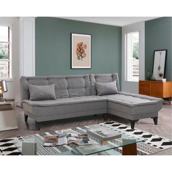 Santo divan slaapbank - Grijs Santo divan slaapbank - Grijs