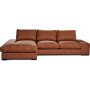 Scirocco divansoffa 3-sits XL 305 cm - Cognac vintage