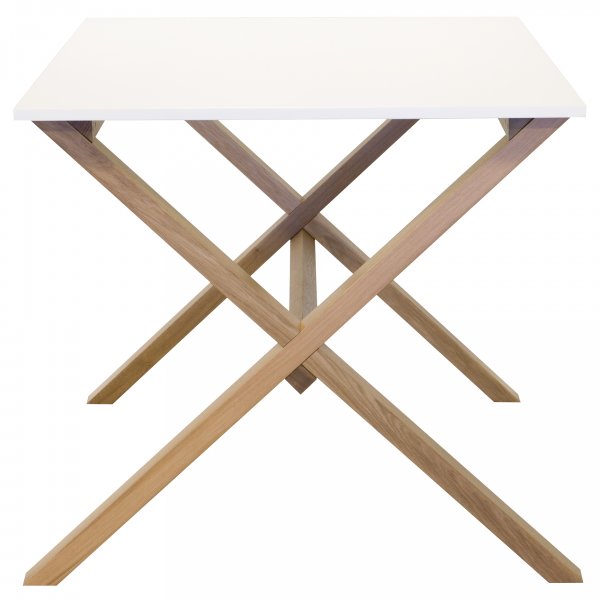 Artic matbord 220 cm - Ek / vit